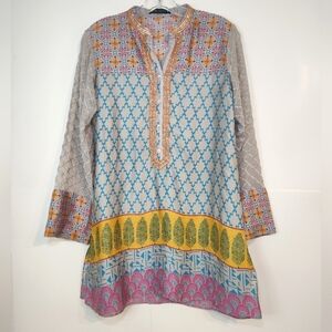 LIMELIGHT women's multicolor Tunic. Size (S)